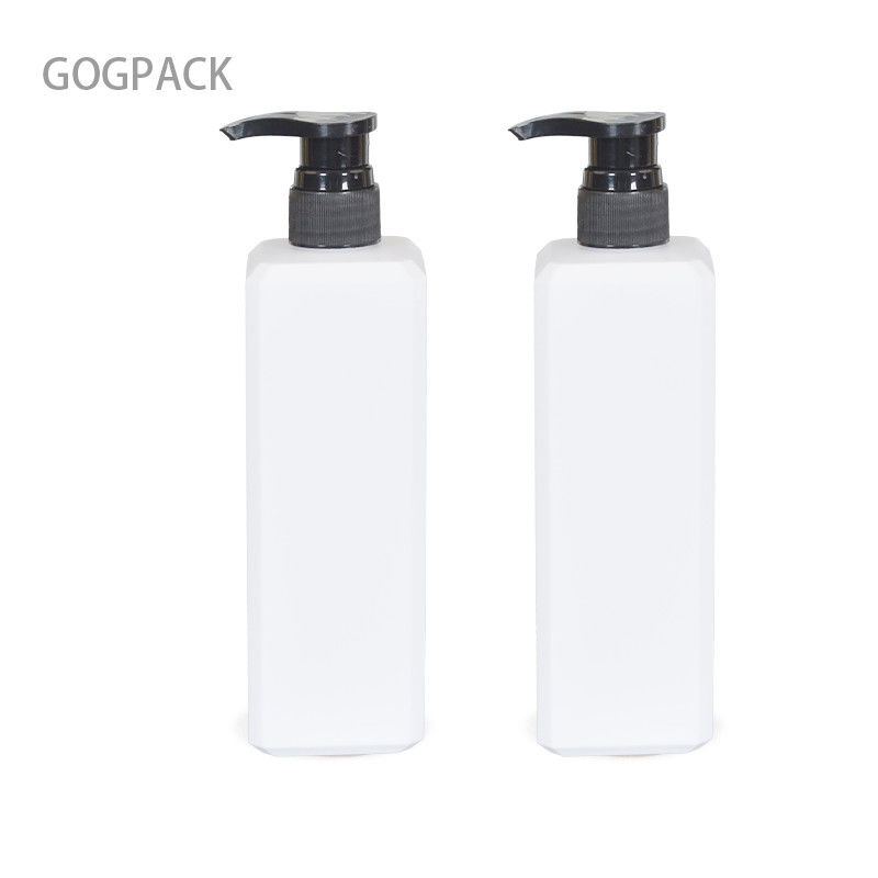 Customized Colors 500ml Disc Top Bottle HDPE Shampoo Squeeze Bottle